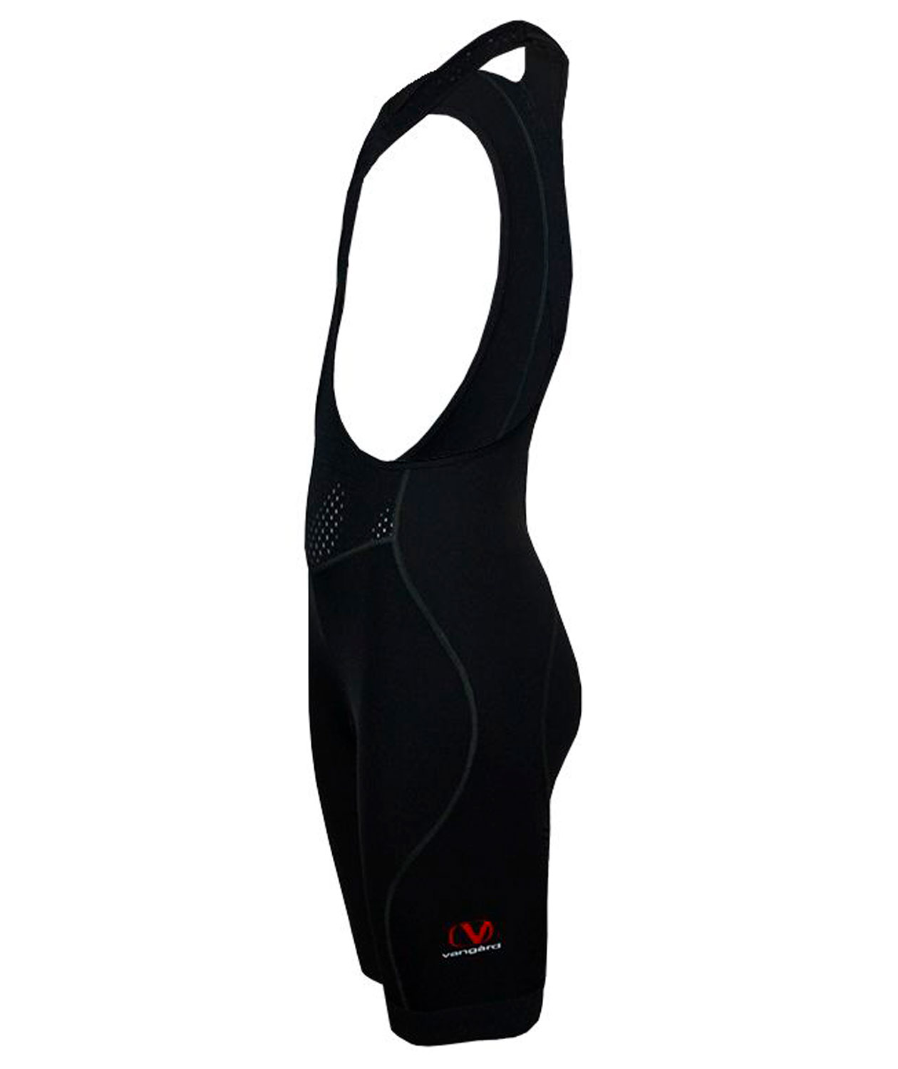 Vang&agrave;rd women's bib bike shorts, Black, large image number 2