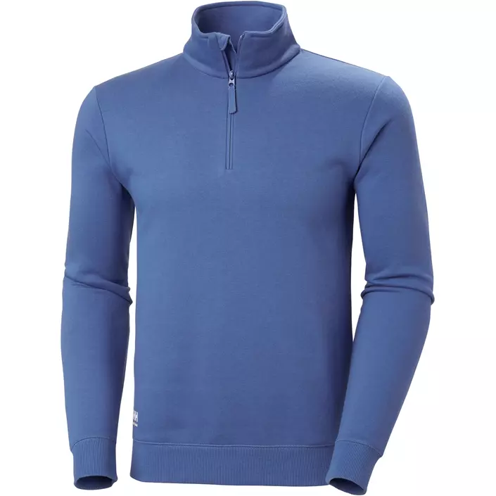Helly Hansen Classic half zip sweatshirt, Stone Blue, large image number 0