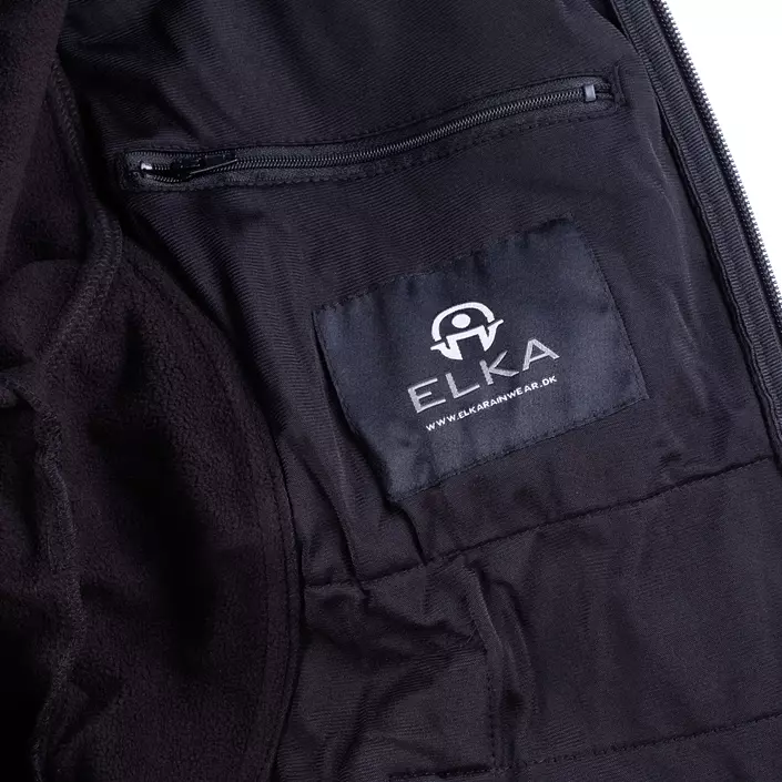 Elka softshell jacket, Black, large image number 3