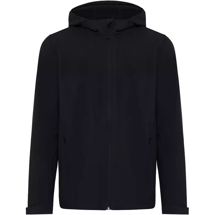 Iqoniq Makalu softshelljacka, Svart, large image number 0