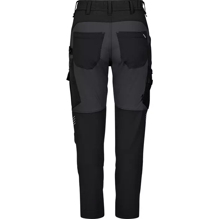 Engel Entire arbetsbyxa full stretch dam, Black/Anthracite Grey, large image number 3