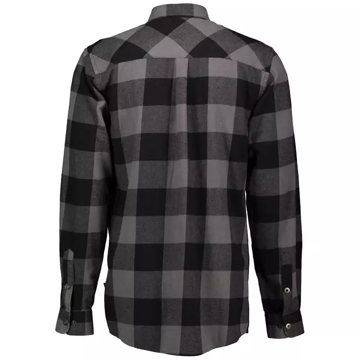 Westborn flannelskjorte, Dark Grey/Black, large image number 4