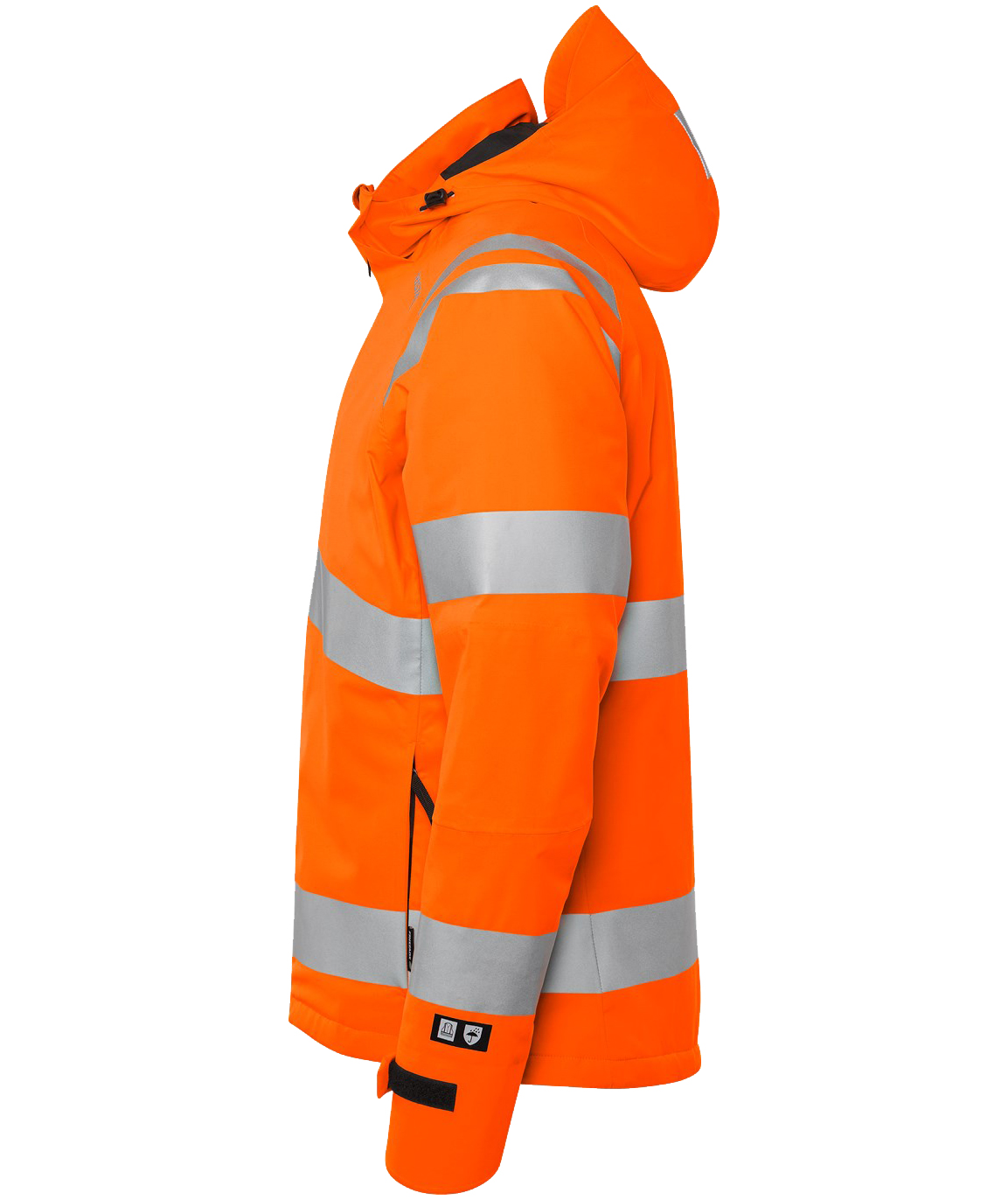 Fristads winter jacket 4682 GLPS, Hi-vis Orange, large image number 3