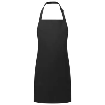 Premier P145 bib apron for kids, Black