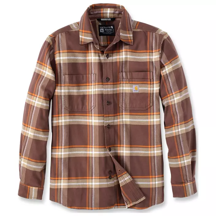 Carhartt Midweight Flanellhemd, Chestnut, large image number 0