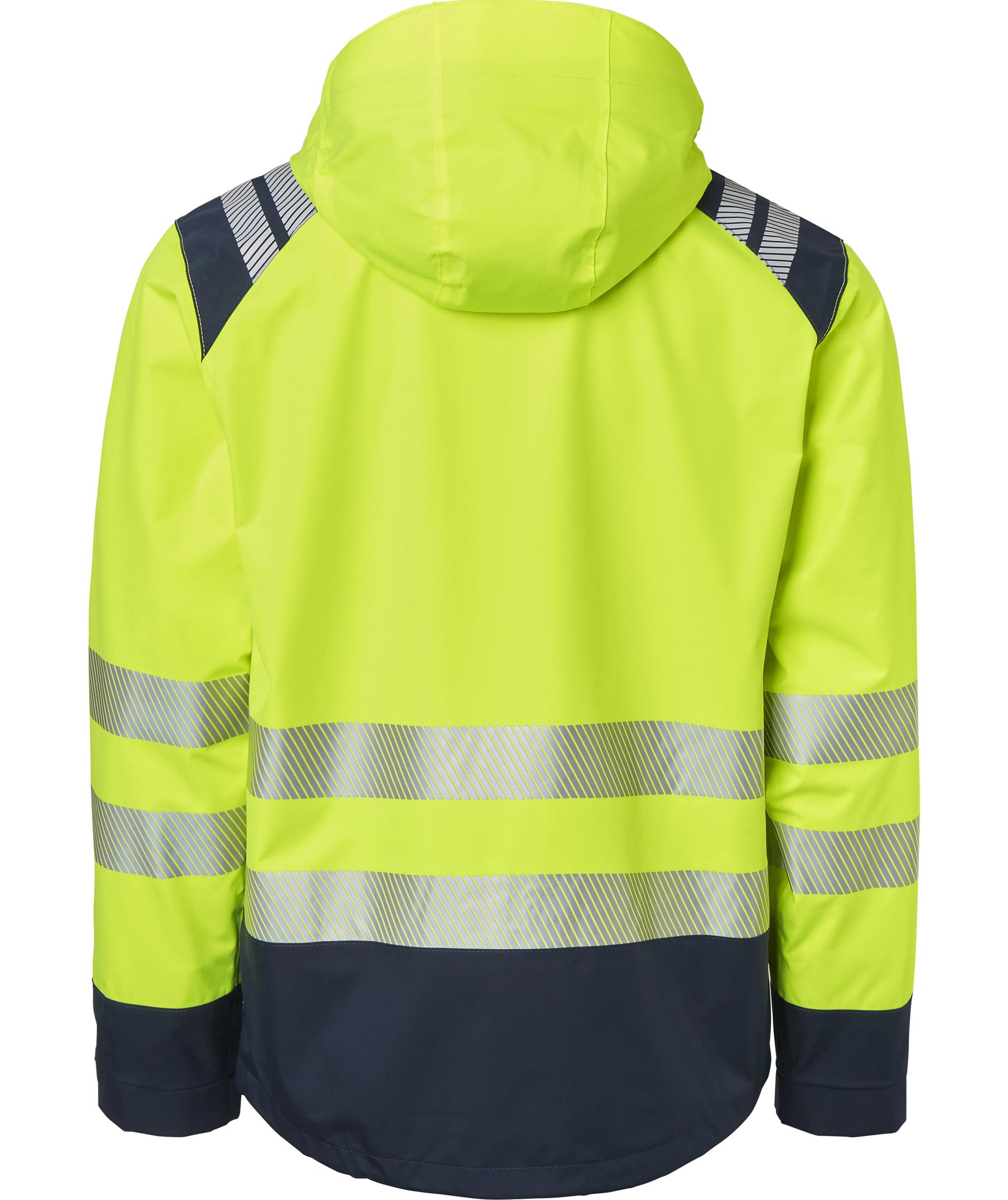 Top Swede shell jacket 130, Hi-Vis Yellow/Navy