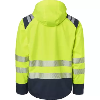 Top Swede shell jacket 130, Hi-Vis Yellow/Navy