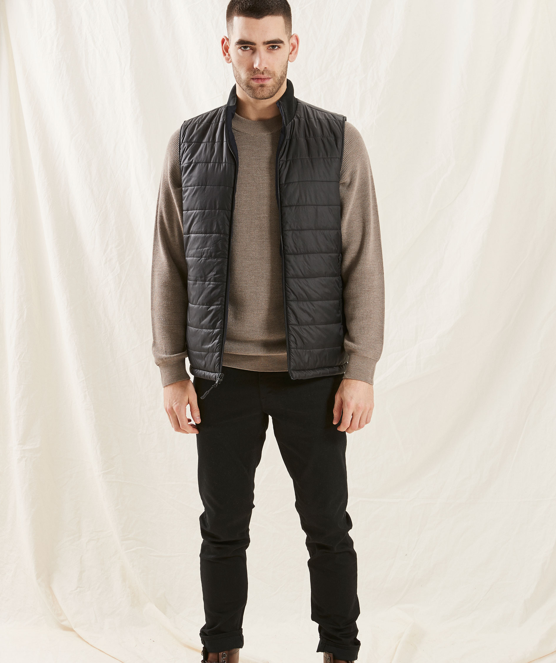 Clipper Paisley v&auml;ndbar vadderad v&auml;st, Navy Night Sky, large image number 2