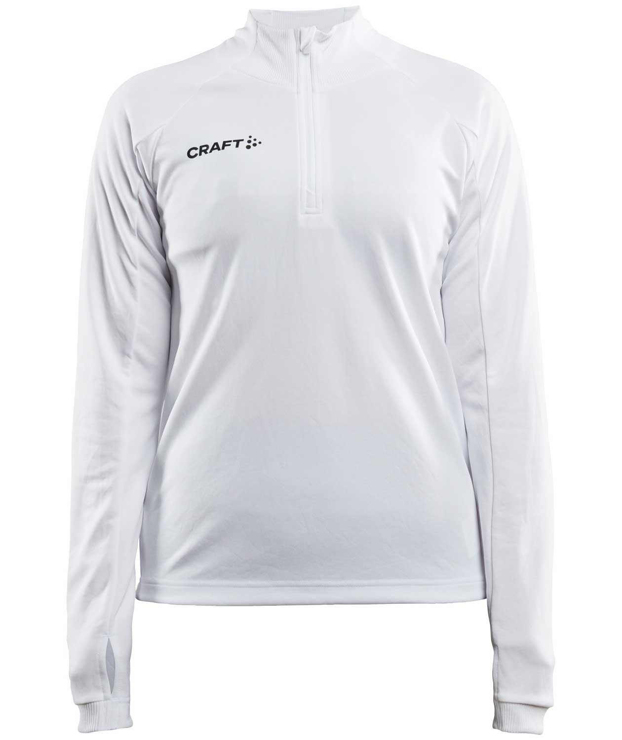 Craft Evolve Halfzip dame sweatshirt, Hvid, Hvid, swatch