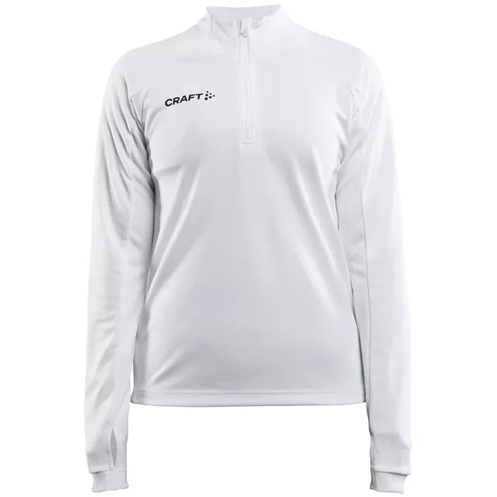 Craft Evolve Halfzip women's sweatshirt, White, large image number 0