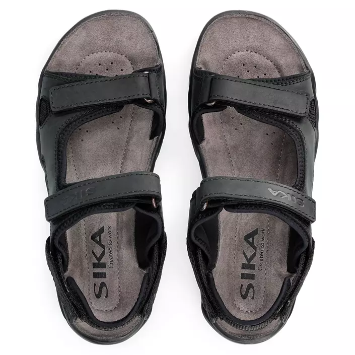 Sika Motion work sandals OB, Black, large image number 3