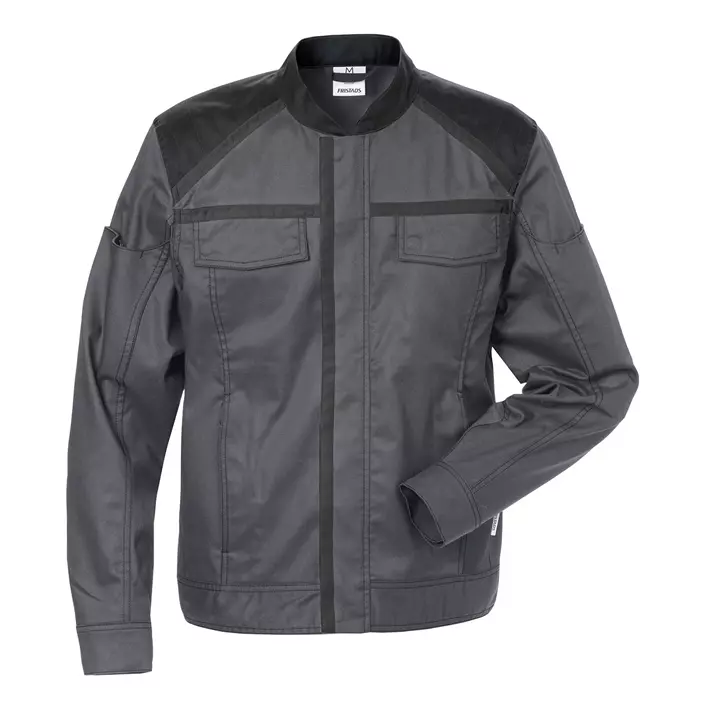 Fristads women's work jacket, Grey/Black, large image number 0