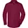 James & Nicholson modern fit  shirt, Burgundy, Burgundy, swatch
