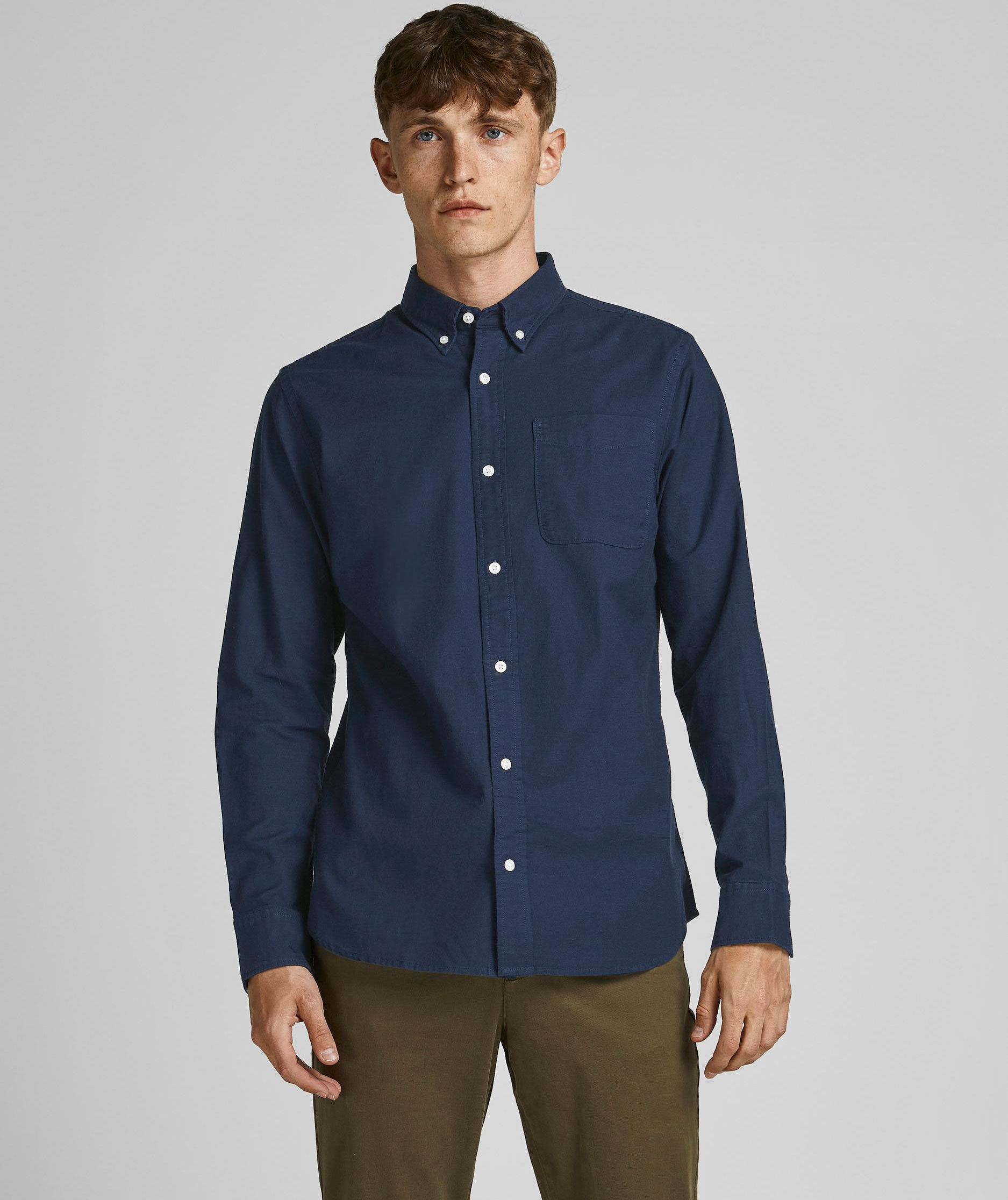 Jack & Jones Premium JPRBROOK Slim fit Oxford shirt