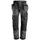 Snickers FlexiWork craftsman trousers 6902, Steel Grey/Black, Steel Grey/Black, swatch