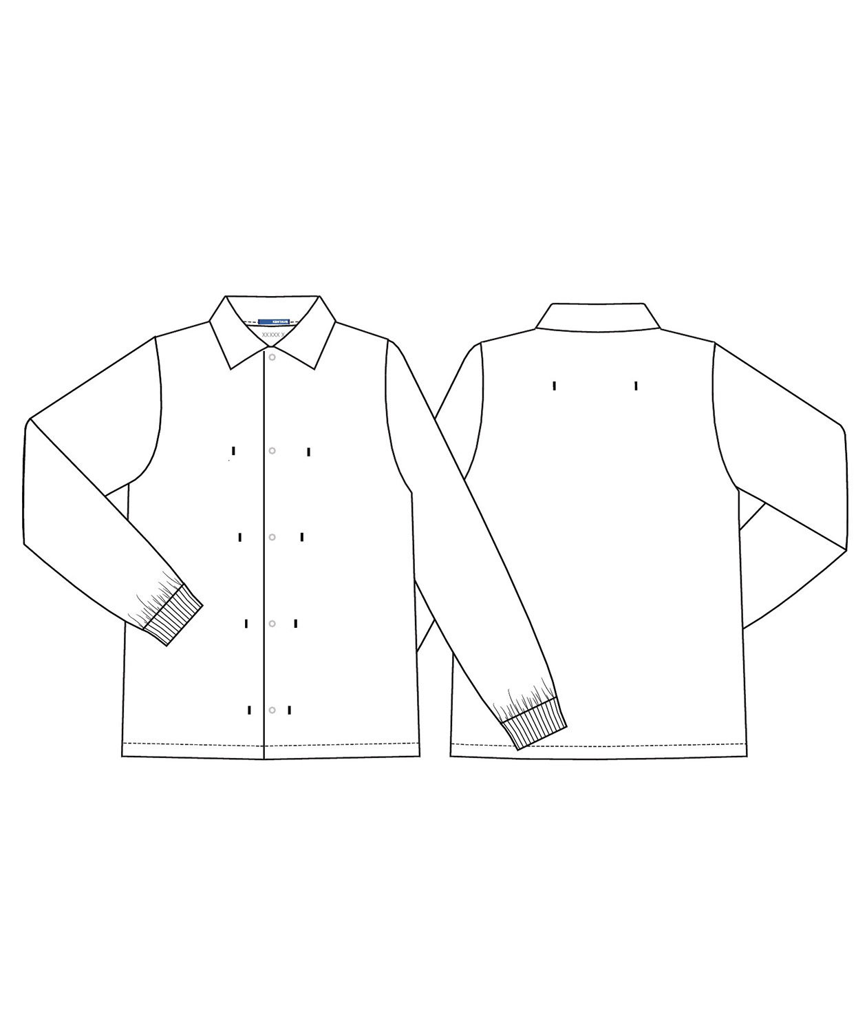 ​Kentaur HACCP  jacket, White, large image number 2