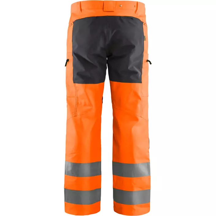 Blåkläder arbetsbyxa, Varsel Orange/Mellangrå, large image number 1