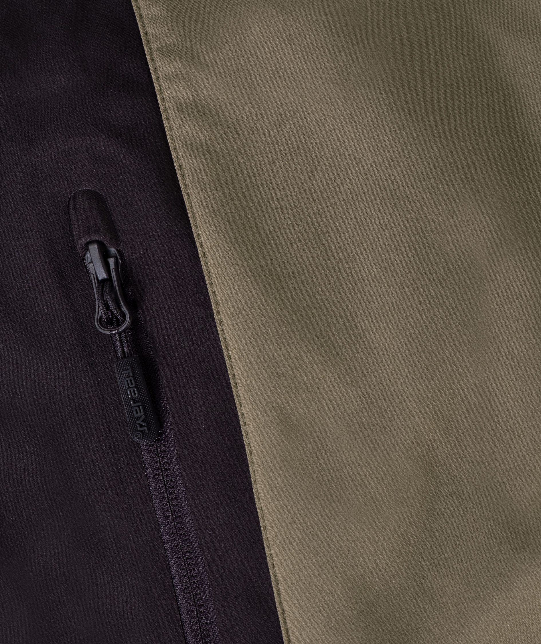 Tee Jays Performance softshell jacket with hood, Olive/Black, large image number 3