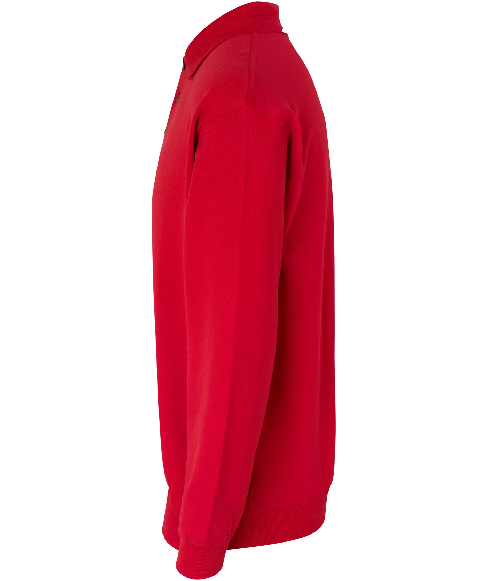 ID Game lang&aelig;rmet Polo T-shirt, R&oslash;d, large image number 2