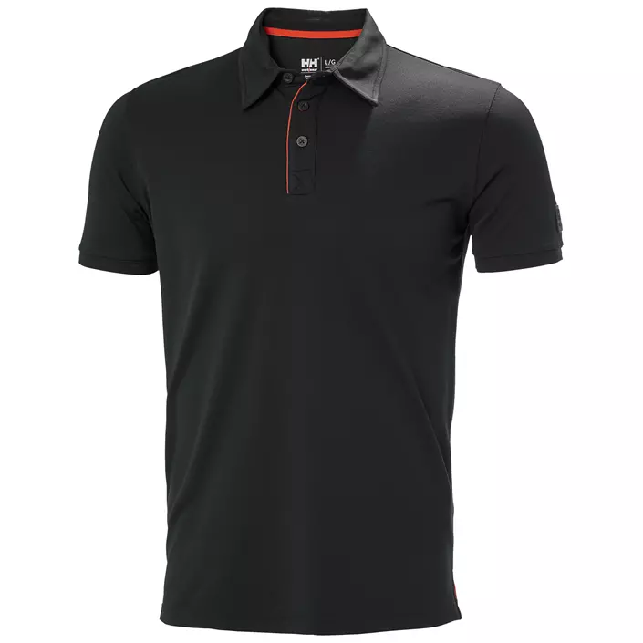 Helly Hansen Kensington Tech polo shirt, Black, large image number 0