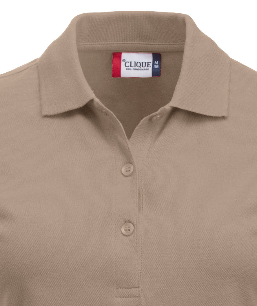 Clique Classic Marion women's polo shirt, Caffe Latte, large image number 1