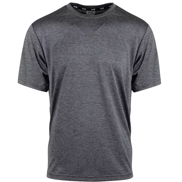 NYXX Eaze Pro-dry T-shirt, Antracit Grey Melerad, large image number 0