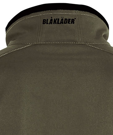 Bl&aring;kl&auml;der Unite softshell jacket, Olive Green/Black, large image number 2
